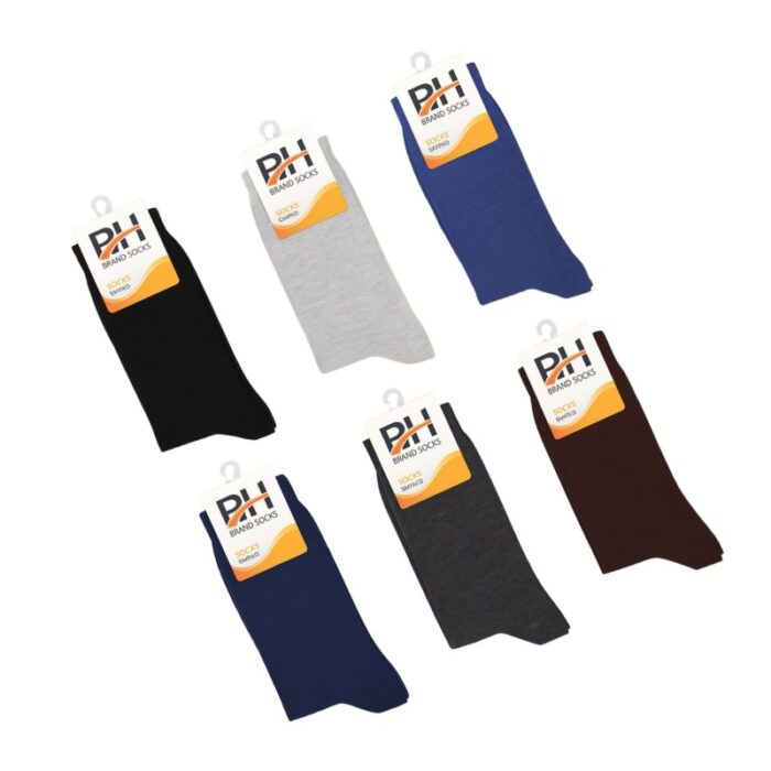 103387760_68a373e006a58 جوارب طويلة من BH (12 زوج) للجنسين بألوان متعددة - الصورة 1