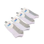 ⁦جوارب سوكت قصيرة الطول من 2way (4 أزواج) للاطفال بألوان متعددة⁩ - الصورة ⁦3⁩