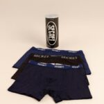 ⁦طقم بوكسر رجالي (3 قطع) بألوان متعددة⁩ - الصورة ⁦2⁩