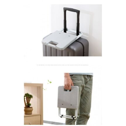 كرسي محمول قابل للطي متعدد الاستخدامات قابل للتنقل بسهولة