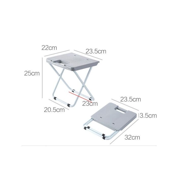 ⁦كرسي محمول قابل للطي متعدد الاستخدامات قابل للتنقل بسهولة⁩ - الصورة ⁦2⁩