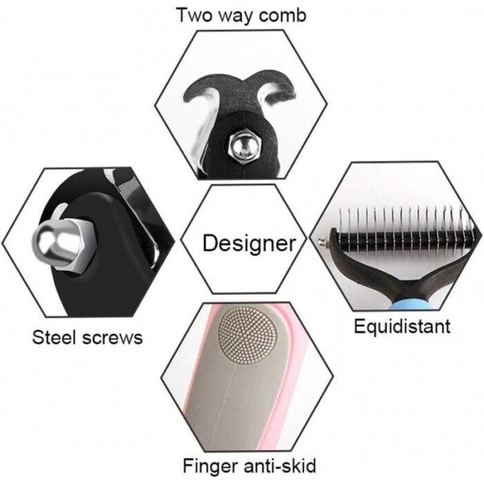 ⁦أداة إزالة الشعر للكلاب والقطط⁩ - الصورة ⁦5⁩