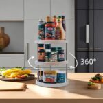 رف دوار متعددة الأغراض ثلاثة طبقات