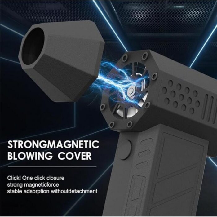 ⁦منفاخ هواء كهربائي محمول 3 تروس قابلة للتعديل وإعادة الشحن 130000 دورة في الدقيقة⁩ - الصورة ⁦3⁩