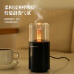 فواحة هواء بمصابيح USB، ومرطب كهربائي بالموجات فوق الصوتية، ومرطب هواء للمنزل والسيارة