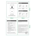 ⁦فواحة هواء بمصابيح USB، ومرطب كهربائي بالموجات فوق الصوتية، ومرطب هواء للمنزل والسيارة⁩ - الصورة ⁦2⁩
