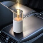 ⁦فواحة هواء بمصابيح USB، ومرطب كهربائي بالموجات فوق الصوتية، ومرطب هواء للمنزل والسيارة⁩ - الصورة ⁦7⁩