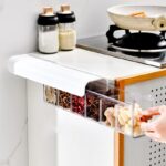 ⁦مجموعة تنظيم حائط شفافة متعددة الوظائف من 3 أدراج⁩ - الصورة ⁦4⁩