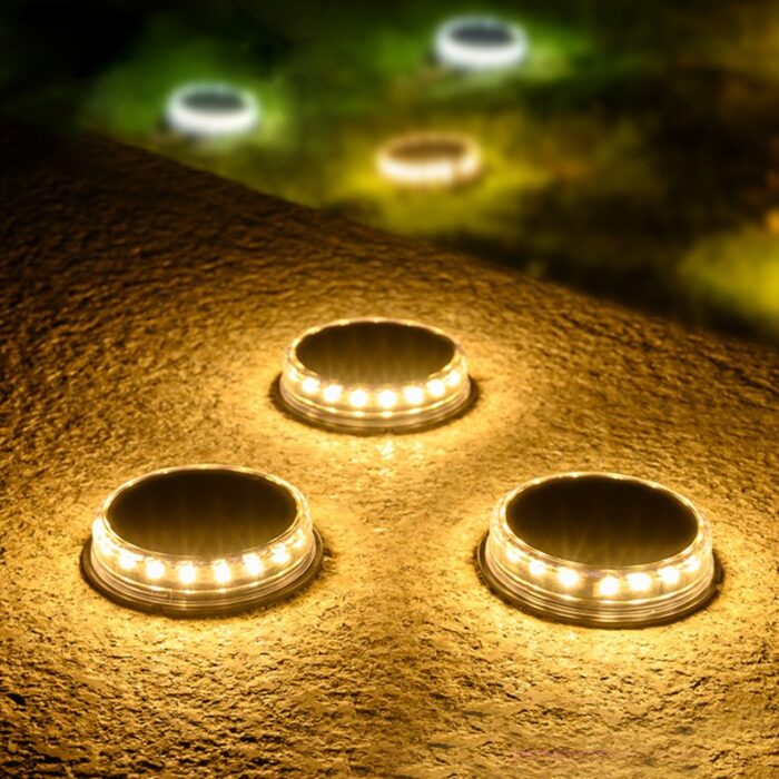 ⁦مصباح أرضي يعمل بالطاقة الشمسية قطعة واحدة⁩ - الصورة ⁦5⁩