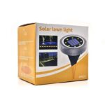 ⁦مصباح أرضي يعمل بالطاقة الشمسية 4 قطع⁩ - الصورة ⁦2⁩