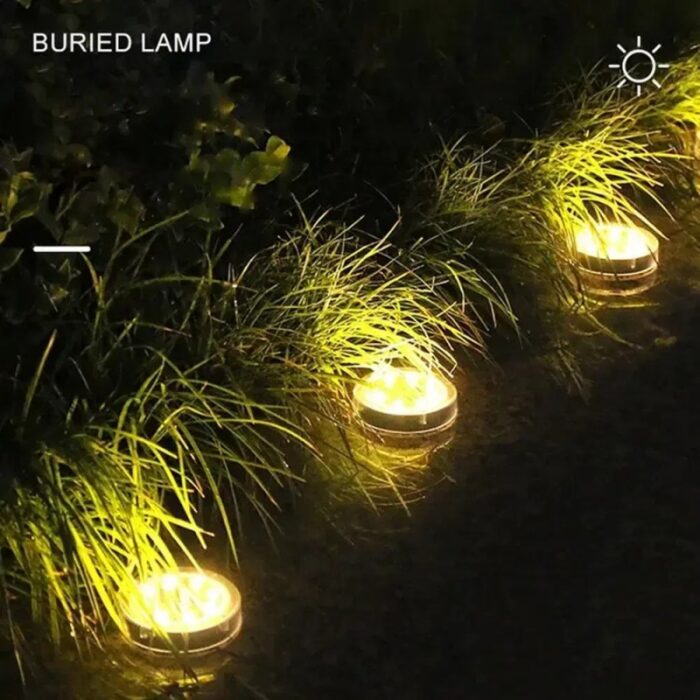 ⁦مصباح أرضي يعمل بالطاقة الشمسية 4 قطع⁩ - الصورة ⁦5⁩