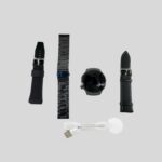 ⁦ساعة سيليكون للجنسين لون أسود HW6MAX⁩ - الصورة ⁦4⁩