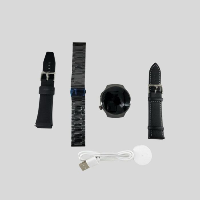 ⁦ساعة سيليكون للجنسين لون أسود HW6MAX⁩ - الصورة ⁦4⁩