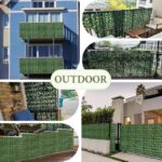 ⁦سياج ورق شجر بلاستيك⁩ - الصورة ⁦4⁩