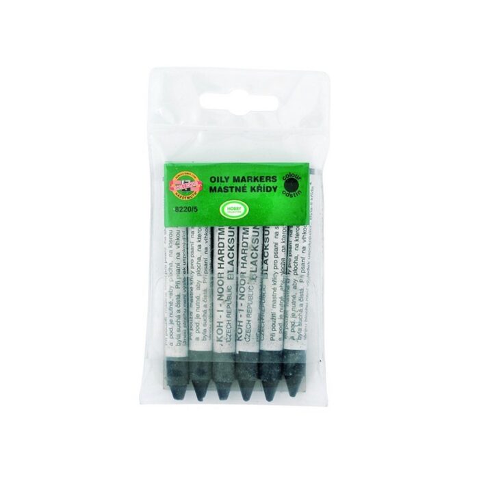 103387854_689c4c828bac9 ألوان زيتية للزجاج والخزف عدد 6 لون أسود 8220/5 - الصورة 1