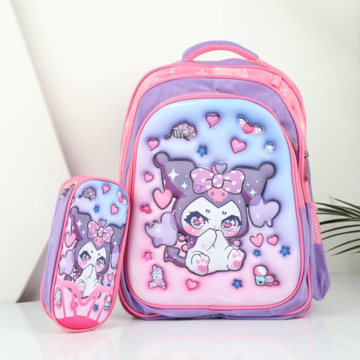 103387937_68a17a0f3028c شنطة مدرسة مقاس 16 انش لون بنفسجي - الصورة 1