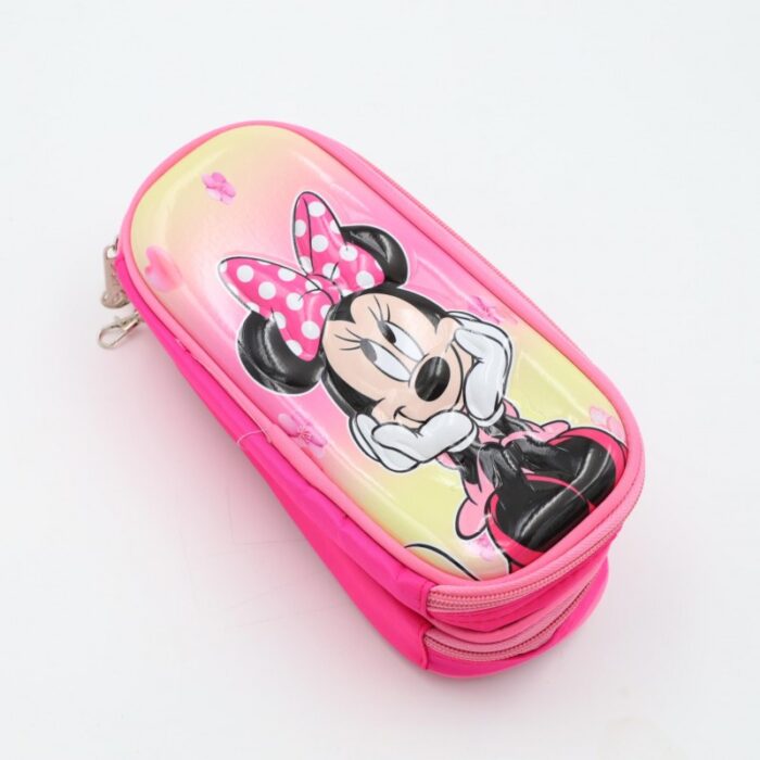 103387974_68a17a4fdf767 مقلمة بتصميم ميس ماوس مقاس 23.5×10 سم لون فوشي - الصورة 1