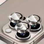 ⁦حماية عدسة الياقوت الاصلية لكاميرا ايفون 15 برو ماكس⁩ - الصورة ⁦3⁩