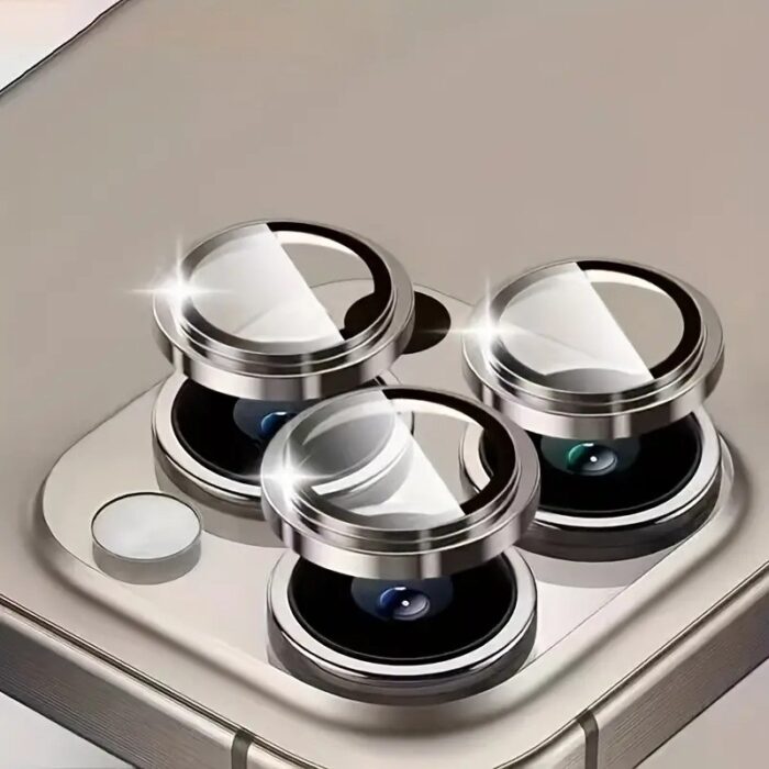 ⁦حماية عدسة الياقوت الاصلية لكاميرا ايفون 15 برو ماكس⁩ - الصورة ⁦3⁩