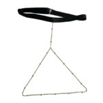 ⁦اكسسوار للفخذ للنساء لون ذهبي⁩ - الصورة ⁦5⁩