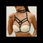 ⁦اكسسوار للصدر للنساء لون أسود⁩ - الصورة ⁦2⁩