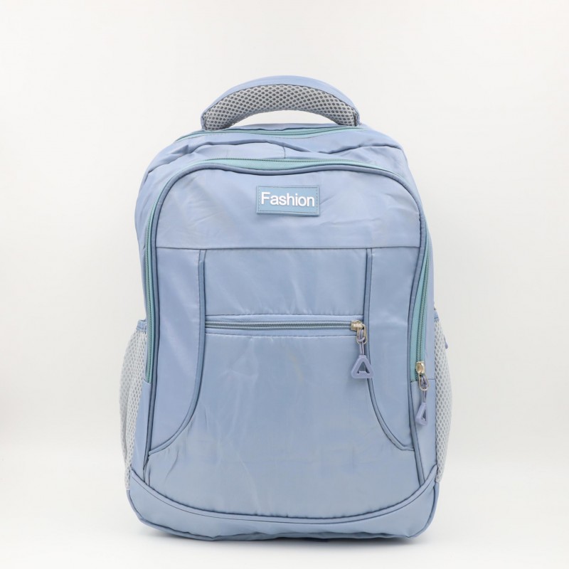 ⁦شنطة مدرسية 16 انش لون أزرق⁩ - الصورة ⁦1⁩