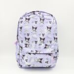 شنطة مدرسية 18انش 3 قطع لون بنفسجي