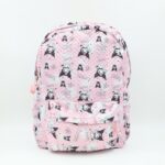 شنطة مدرسية 18انش 3 قطع لون زهري