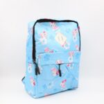 شنطة مدرسية 18انش 3 قطع لون أزرق فاتح