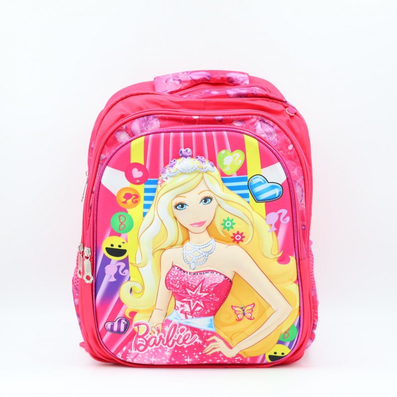 ⁦شنطة مدرسية 18 انش 3 قطع مع عرباية جر للشناتي⁩ - الصورة ⁦1⁩