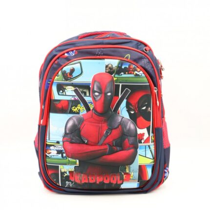 شنطة مدرسية 16 انش 3 قطع مع عرباية جر للشناتي