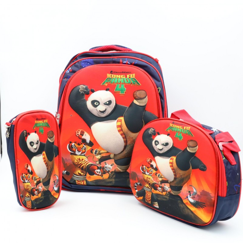 103388094_68a17b3d8ee33 شنطة مدرسية 16 انش 3 قطع مع عرباية جر للشناتي - الصورة 1