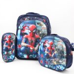 ⁦شنطة مدرسية 16 انش 3 قطع مع عرباية جر للشناتي⁩ - الصورة ⁦2⁩