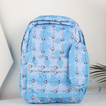 شنطة مدرسية 18 انش مع مقلمة