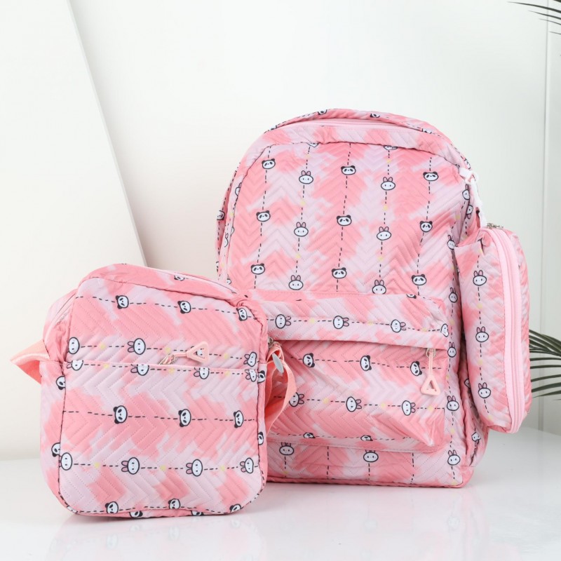 ⁦شنطة مدرسية 18 انش مع مقلمة⁩ - الصورة ⁦1⁩