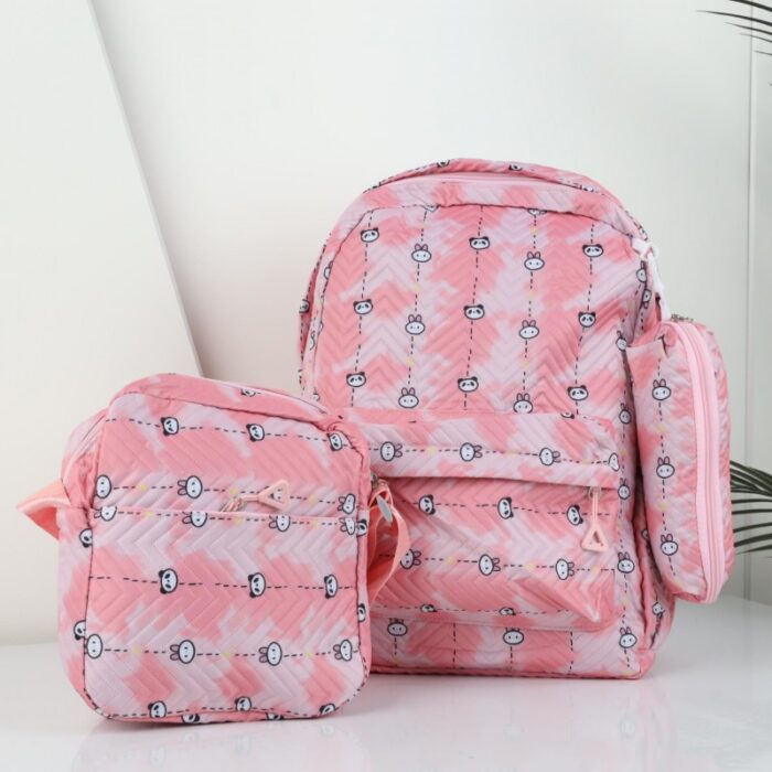 ⁦شنطة مدرسية 18 انش مع مقلمة⁩ - الصورة ⁦2⁩