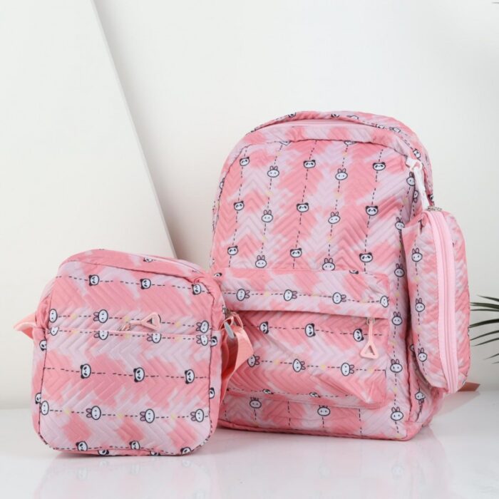 ⁦شنطة مدرسية 18 انش مع مقلمة⁩ - الصورة ⁦3⁩