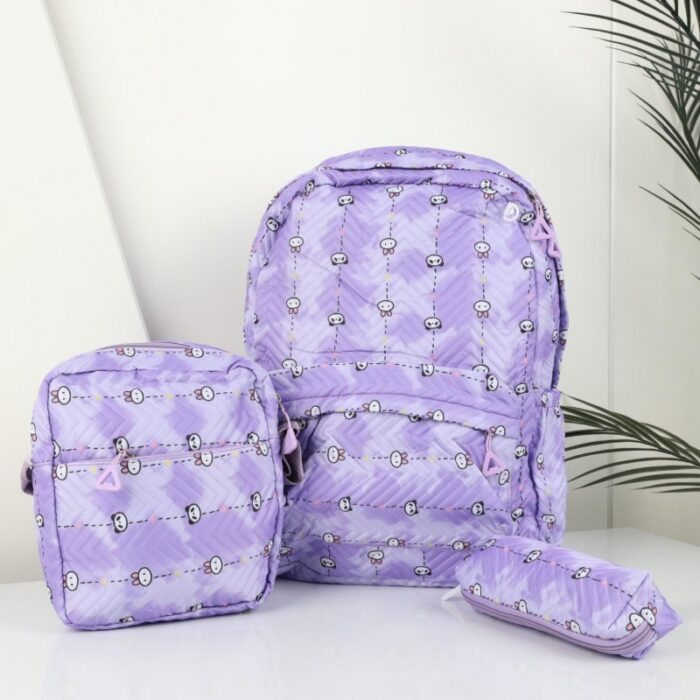 103388114_68a17b6cc6735 شنطة مدرسية 18 انش مع مقلمة - الصورة 1