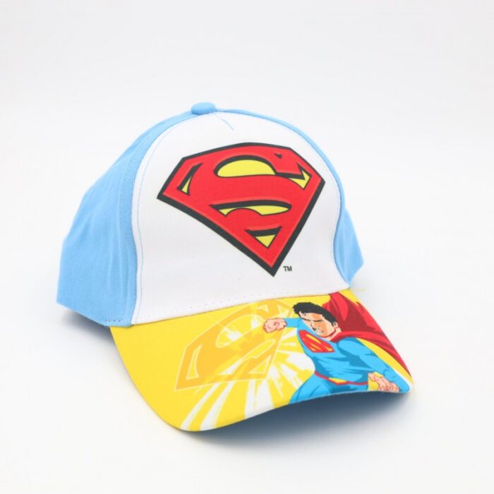 103388147_68a17b960f359 طاقية ولادي واقية من الشمس برسمة سبايدر مان لون أزرق فاتح - الصورة 1