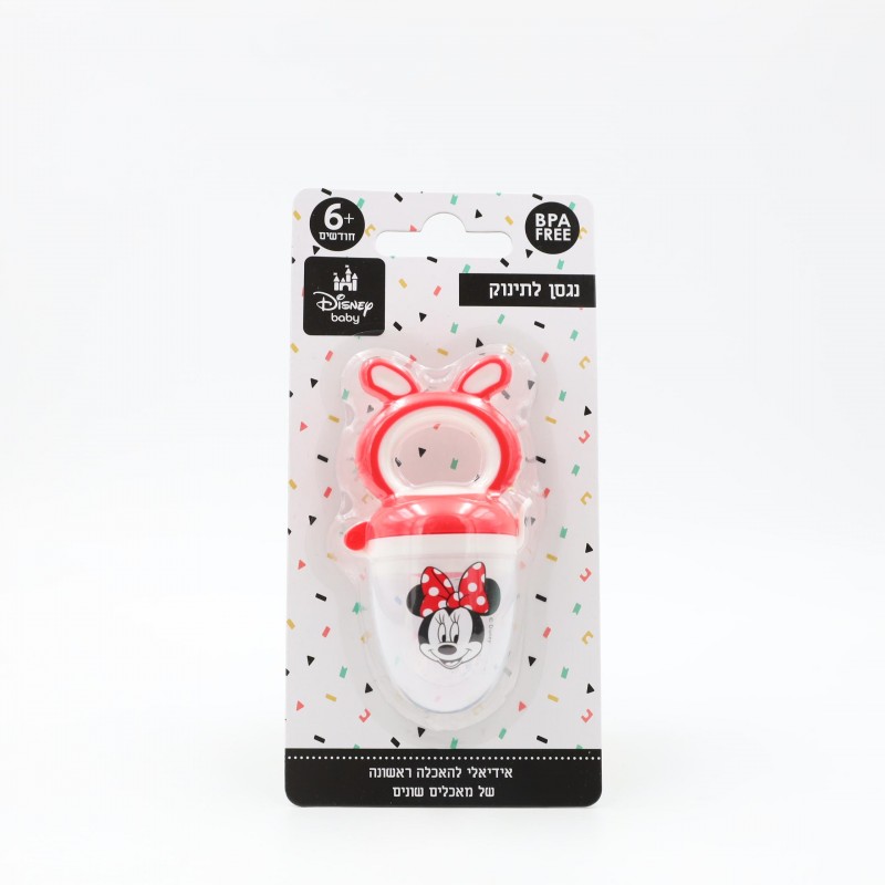 ⁦لهاية فواكه للاطفال من ديزني لون احمر⁩ - الصورة ⁦1⁩