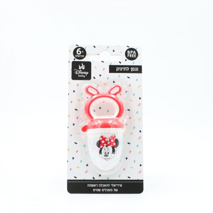 ⁦لهاية فواكه للاطفال من ديزني لون احمر⁩ - الصورة ⁦2⁩