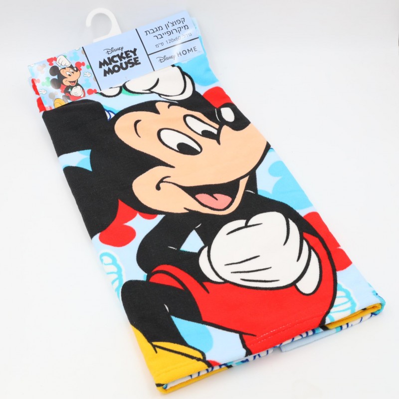 ⁦منشفة إستحمام للأطفال رسمة ميكي ماوس⁩ - الصورة ⁦1⁩