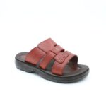 حفاية جلد طبيعي للأطفال لون بني