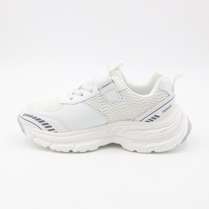 ⁦حذاء سبورت محير لون أبيض⁩ - الصورة ⁦4⁩