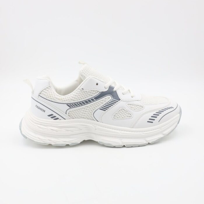 ⁦حذاء سبورت ولادي لون أبيض⁩ - الصورة ⁦3⁩