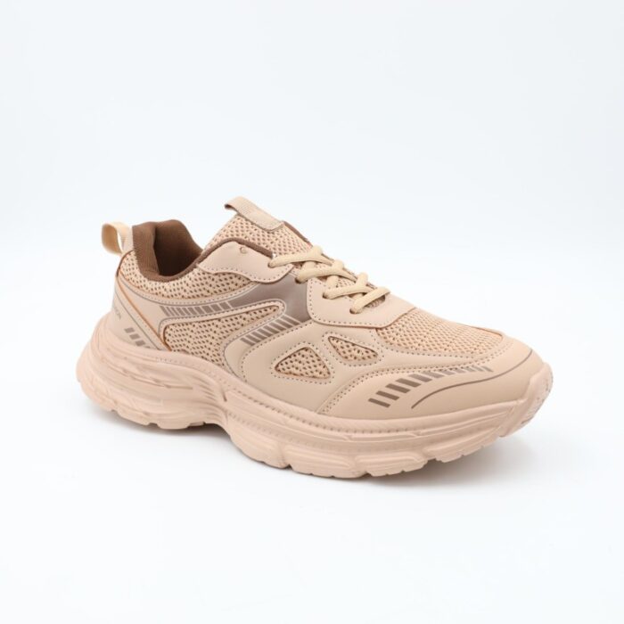 ⁦حذاء سبورت ولادي لون بني⁩ - الصورة ⁦2⁩