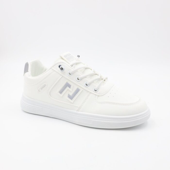 ⁦حذاء سبورت ولادي لون أبيض⁩ - الصورة ⁦2⁩