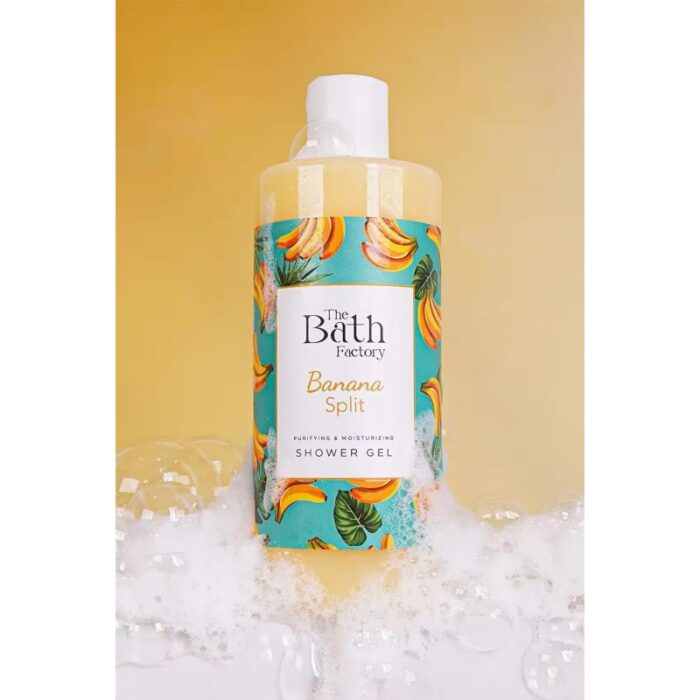 103388277_68a83b25a64d1 جل استحمام من ذا باث فاكتوري 400 مل The Bath Factory Banan Split - الصورة 1