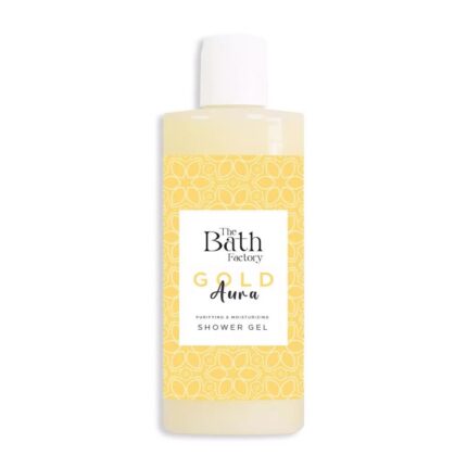 جل استحمام من ذا باث فاكتوري 400 مل The Bath Factory Gold Aura