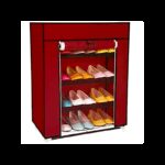 خزانة قماش احذية 4 رفوف 60×30×75 سم